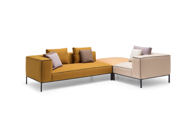 RAGLAN HOME - Sectional fabric sofa by Andreu World - view 3